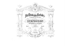 Симфонии No.3, 4, Op.56, 90: Для фортепиано в 4 руки by Феликс Мендельсон-Бартольди
