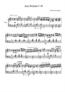 Jazz Prelude No.10: Jazz Prelude No.10 by Артур Оренбургский