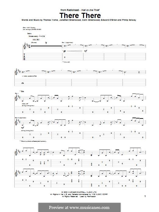 There There (Radiohead): There There (Radiohead) by Colin Greenwood, Ed O'Brien, Jonny Greenwood, Phil Selway, Thomas Yorke