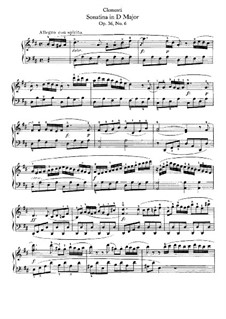 Сонатина No.6: Для фортепиано by Муцио Клементи