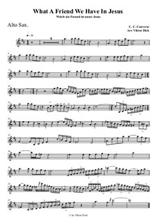 Что за друга мы имеем: Для саксофона альта by Charles Crozat Converse
