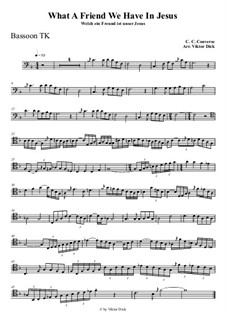 Что за друга мы имеем: Для фагота by Charles Crozat Converse