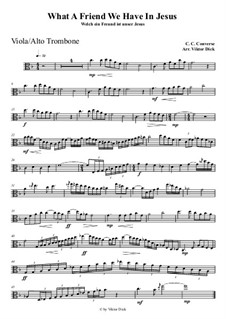 Что за друга мы имеем: Для альта by Charles Crozat Converse