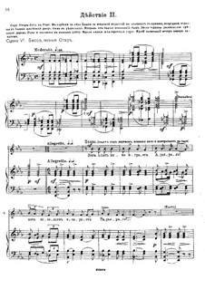 Избранные молитвословия всенощного бдения, Op.43: Акт II – клавир с вокальной партией by Михаил Ипполитов-Иванов