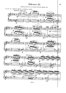 Избранные молитвословия всенощного бдения, Op.43: Акт III – клавир с вокальной партией by Михаил Ипполитов-Иванов