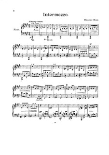 Интермеццо для фортепиано, Op.69: Интермеццо для фортепиано by Эмануэль Моор