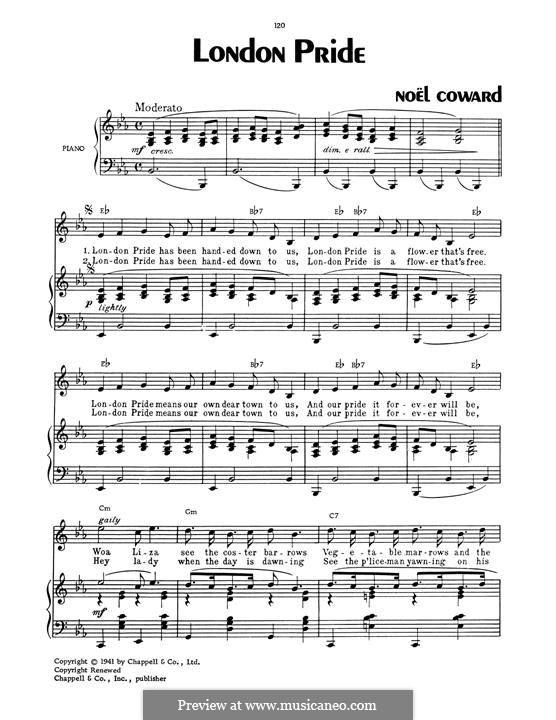 London Pride: London Pride by Noel Coward