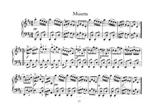 No.22 Мюзетт ре мажор, BWV Anh.126: Для клавесина by Иоганн Себастьян Бах