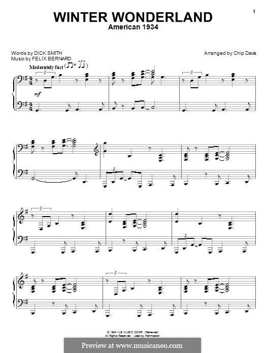 Piano version: Для одного исполнителя by Felix Bernard