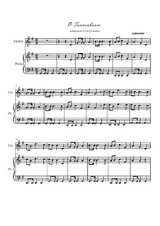 Vocal-instrumental version: Для скрипки и фортепиано by folklore