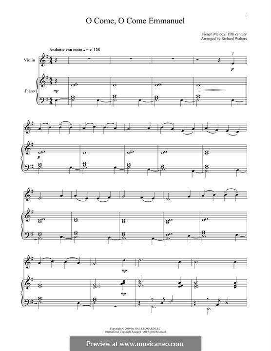 Instrumental version: Для скрипки и фортепиано by folklore