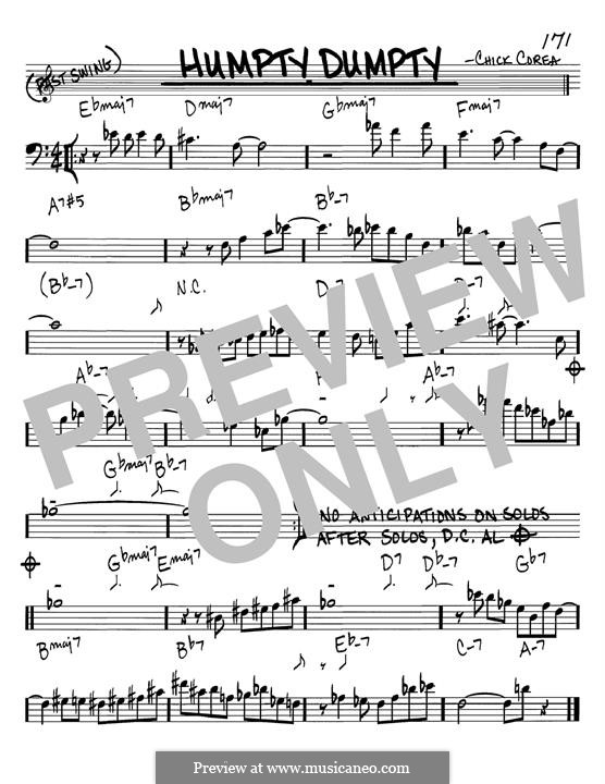 Humpty Dumpty: Для бас-гитары by Chick Corea