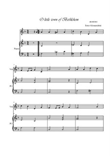 Two instruments version: Для скрипки и фортепиано by Льюис Генри Реднер