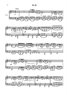 24 прелюдии и фуги для фортепиано: No.18 by Владимир Полионный
