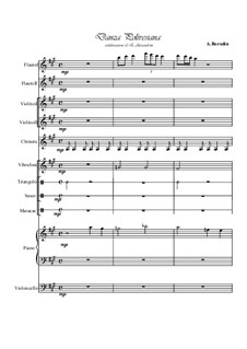 Половецкие пляски: Andantino, for chamber orchestra by Александр Бородин