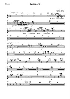 Кикимора, Op.63: Партии by Анатолий Лядов