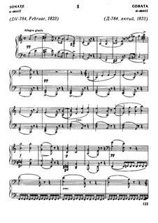 Соната для фортепиано No.14 ля минор, D.784 Op.143: Для одного исполнителя by Франц Шуберт