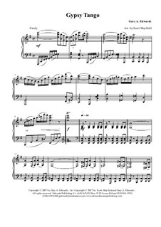 The Gypsy Tango: Для фортепиано by Gary Edwards
