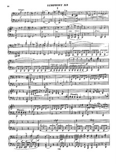 Симфония No.95 до минор, Hob.I/95: Версия для фортепиано в 4 руки by Йозеф Гайдн