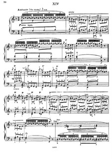 Этюды No.10-19: Этюд No.14  by Иоганн Батист Крамер