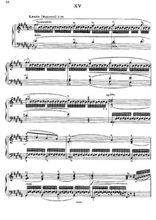 Этюды No.10-19: Этюд No.15  by Иоганн Батист Крамер