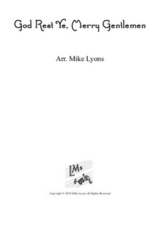 God, Rest Ye Merry Gentlemen: For clarinet quintet by Unknown (works before 1850)