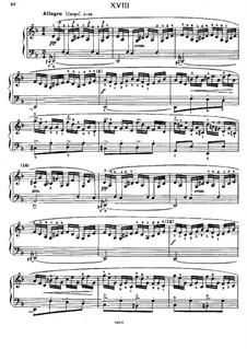 Этюды No.10-19: Этюд No.18 by Иоганн Батист Крамер