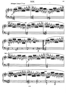 Этюды No.10-19: Этюд No.19  by Иоганн Батист Крамер