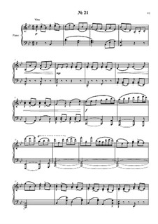 24 прелюдии и фуги для фортепиано: No.21 by Владимир Полионный
