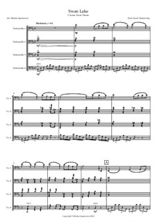 No.1 Сцена: Swan Theme by Петр Чайковский