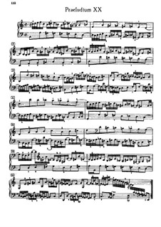 Прелюдия и фуга No.20 ля минор, BWV 889: Для фортепиано by Иоганн Себастьян Бах