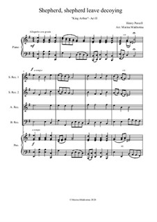 Shepherd, leave Decoying: Shepherd, leave Decoying by Генри Пёрсел