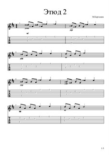 Этюды, Op.1: No.2 by Максим Карташов