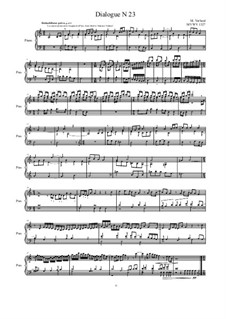 Dialogues for piano: Dialogue 23, MVWV 1327 by Maurice Verheul