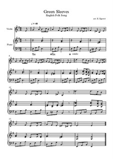 Two instruments version: Для скрипки и фортепиано by folklore
