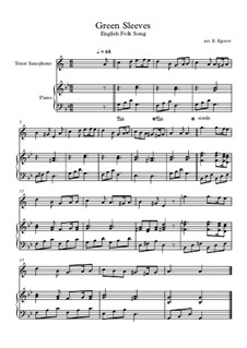 Two instruments version: Для тенорового саксофона и фортепиано by folklore