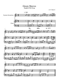 Two instruments version: For soprano saxophone and piano by folklore
