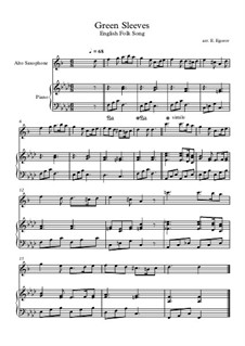 Two instruments version: Для саксофона альта и фортепиано by folklore