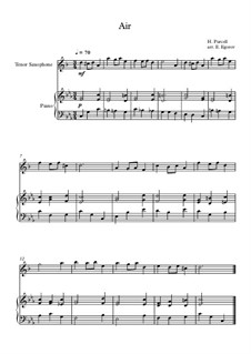 10 Easy Classical Pieces for Tenor Saxophone and Piano Vol.2: Air by Иоганн Себастьян Бах, Генри Пёрсел, Жорж Бизе, Людвиг ван Бетховен, Эдвард Григ, Александр Бородин, Петр Чайковский, Франц Ксавьер Грубер