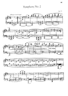 Вся симфония: Версия для фортепиано by Иоганнес Брамс
