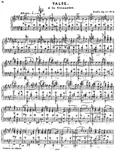 Trois mouvements de valse, Op.41: No.3 Valse a la Viennoise by Цезарь Кюи