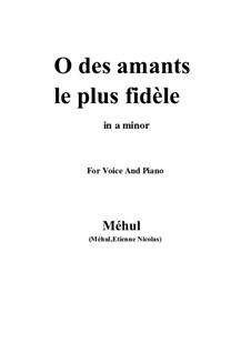 Ariodant: O des amants le plus fidèle by Этьен Меуль
