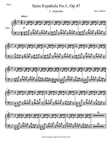 No.5 Легенда: For strings and piano by Исаак Альбенис