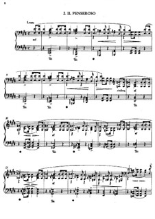 Второй год. Италия, S.161: No.2 Il penseroso by Франц Лист