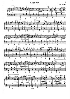 Мазурки, Op. posth.68: No.2 ля минор by Фредерик Шопен