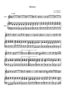 10 Easy Classical Pieces for Flute and Piano Vol.3: Arioso by Эдвард Макдоуэлл, Иоганн Штраус (младший), Иоганнес Брамс, Георг Фридрих Гендель, Феликс Мендельсон-Бартольди, Роберт Шуман, Муцио Клементи, Джузеппе Верди, Антон Рубинштейн, Юхан Хальворсен