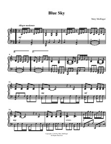 Blue Sky: Blue Sky by Mary Mulfinger