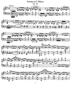 Соната для фортепиано No.2 соль минор, Op.105: Для одного исполнителя by Феликс Мендельсон-Бартольди