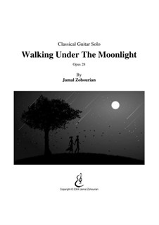 Walking Under The Moonlight, Op.28: Walking Under The Moonlight by Jamal Zohourian