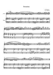 Сонатина No.1: Для гобоя и фортепиано by Муцио Клементи